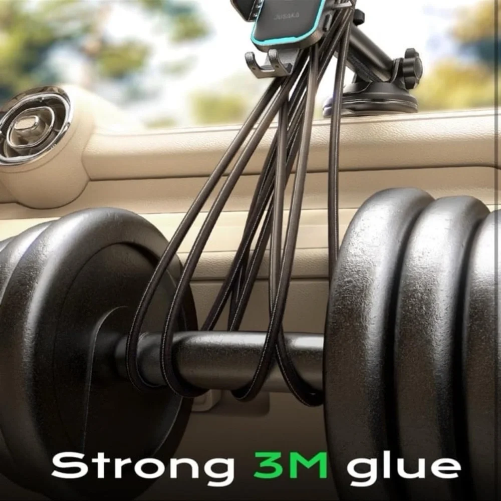 Wireless Car Charger, 15W Fast Charging Auto Clamping Car Phone Holder Mount